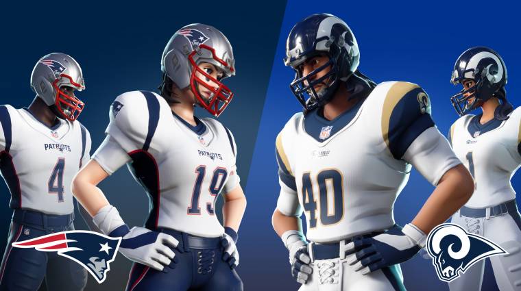 Fortnite Battle Royale - a Super Bowl alkalmából visszatérnek az amerikai focis skinek bevezetőkép