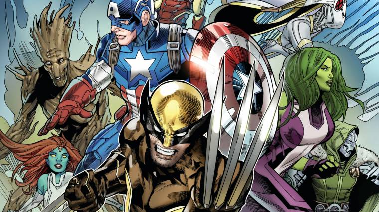 A Marvel hősök háborúba indulnak a Fortnite karakterei ellen bevezetőkép