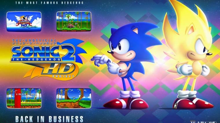 Rajongói remake játék készült a Sonic 2-ből, ki is próbálhatjátok bevezetőkép