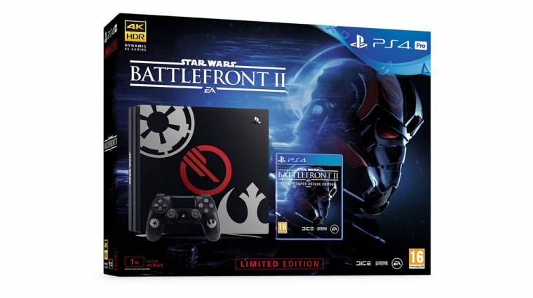 Star Wars Battlefront II - ilyen lesz a limitált PS4 Pro és PS4 Slim bevezetőkép