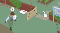 Ebben a játékban egy bunkó liba szerepében szívathatod a kertészt kép