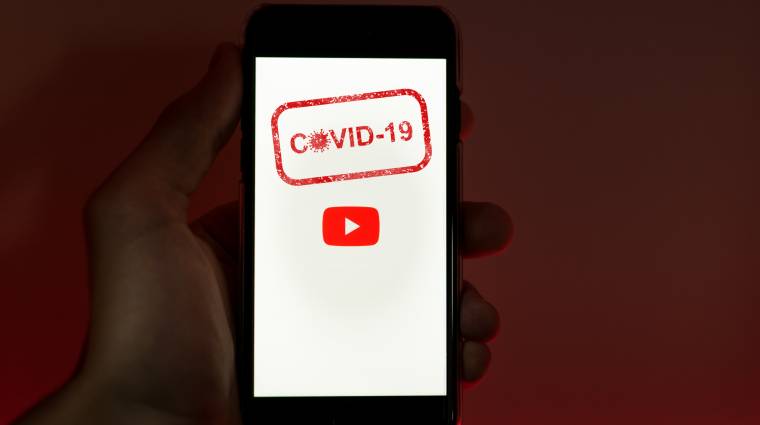 Rengeteg megtévesztő COVID-videót törölt a YouTube kép