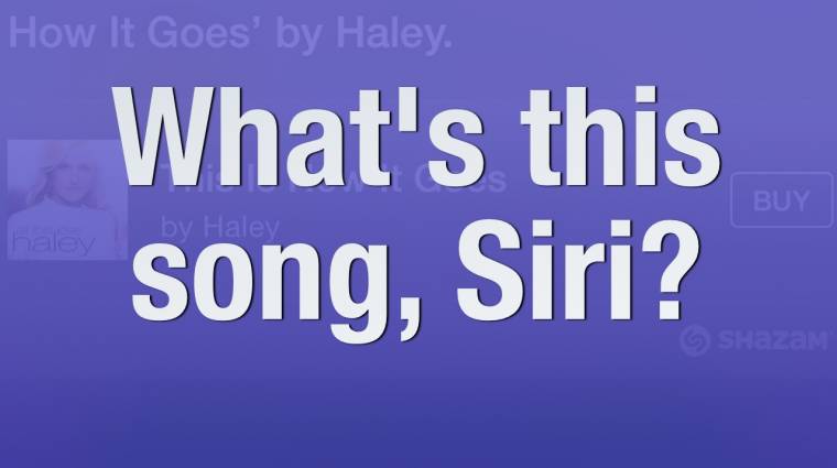 Csak egyetlen sort ismersz a dalodból? Semmi gond, Siri megoldja! kép