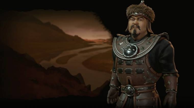 Civilization VI - Dzsingisz kán vezeti a mongolokat (nyilván) bevezetőkép