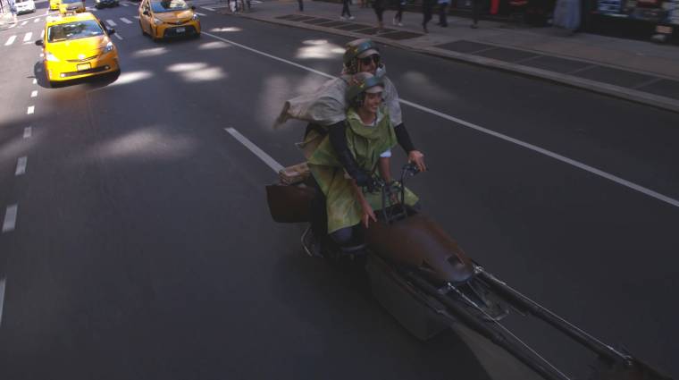 Van annál menőbb, hogy valaki Star Wars-os Speederekkel járja New York utcáit? bevezetőkép