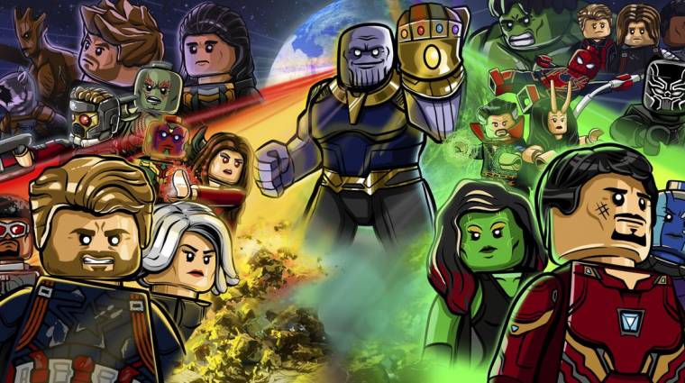 Avengers: Infinity War - LEGO figurákkal is üt az előzetes bevezetőkép