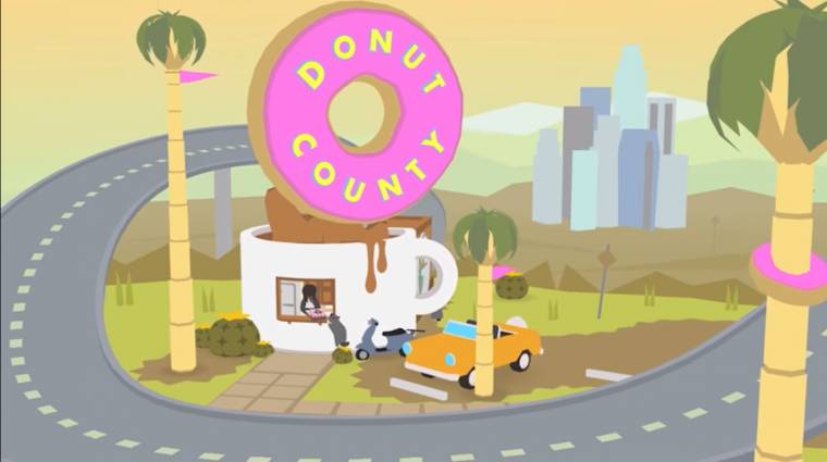 PSX 2017 - hihetetlenül aranyos lesz a Donut County bevezetőkép