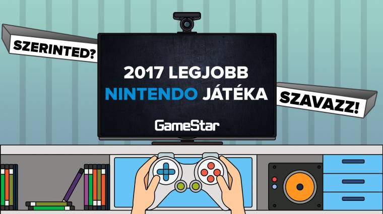 GameStar Awards 2017 - szavazz az idei év legjobb Nintendo játékára! bevezetőkép