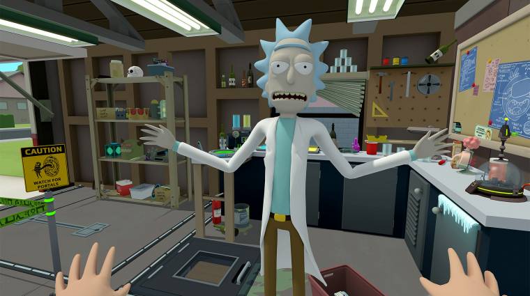 PSX 2017 - PSVR-ra jön a Rick and Morty: Virtual Rick-ality is bevezetőkép