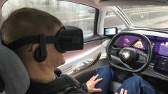 Ilyen a VR-élmény egy önvezető járműben kép