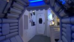Egy Alien rajongó saját lakásából csinált Nostromo űrhajót kép