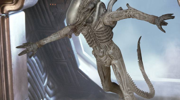 Ez a Xenomorph figura az eredeti Alien dizájnt vette alapul bevezetőkép