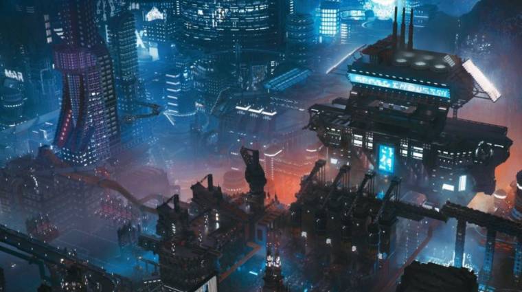 Megalkották a Cyberpunk 2077 városát a Minecraft világában bevezetőkép