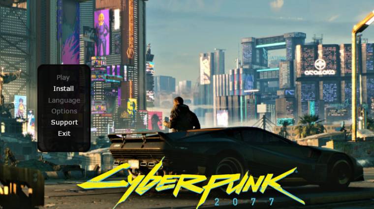A Cyberpunk 2077 PC-s indulásával le is térdelt a Steam és a GOG bevezetőkép