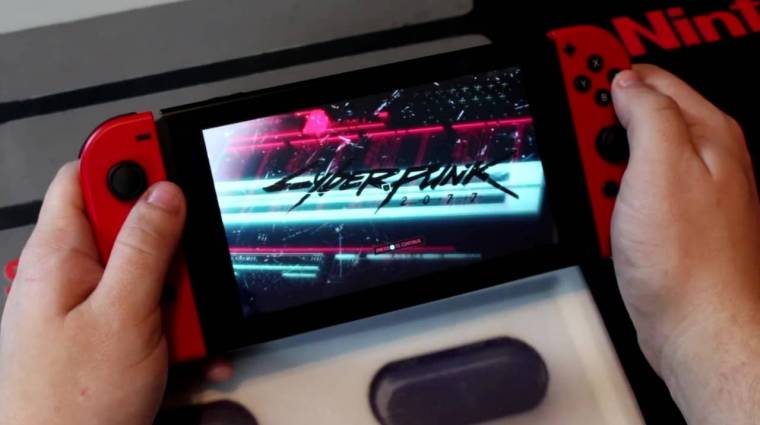 Némi leleménnyel a Cyberpunk 2077 akár Nintendo Switchen is futtatható bevezetőkép