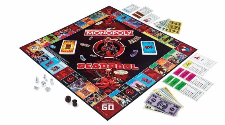 A Deadpool Monopoly-ban a zsoldosoké a főszerep bevezetőkép