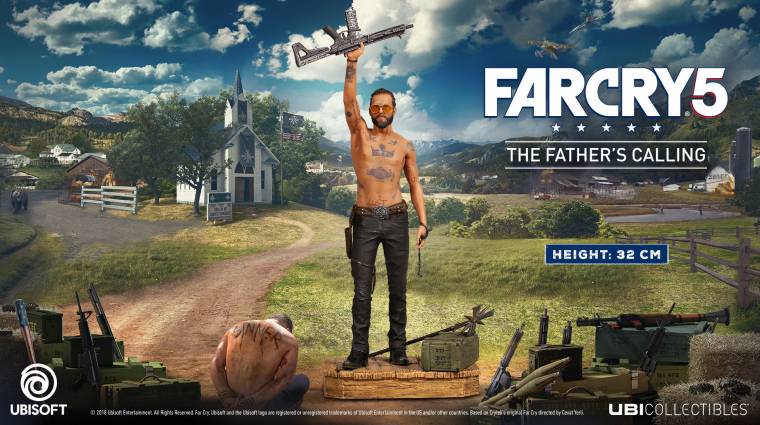 Far Cry 5 - gyönyörű lett a főgonoszt ábrázoló szobor bevezetőkép