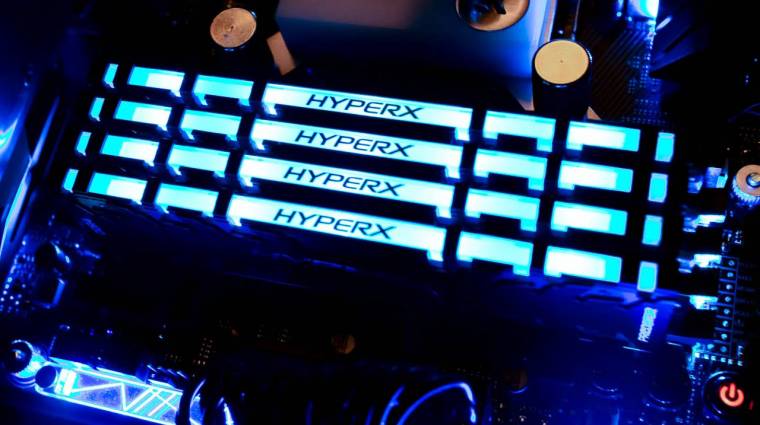 RGB-s HyperX memóriák érkeztek infravörös turbózással kép