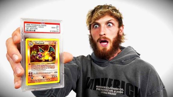 Logan Paul azt állítja, nem kamu, hogy átverték a Pokémon kártyákkal kép