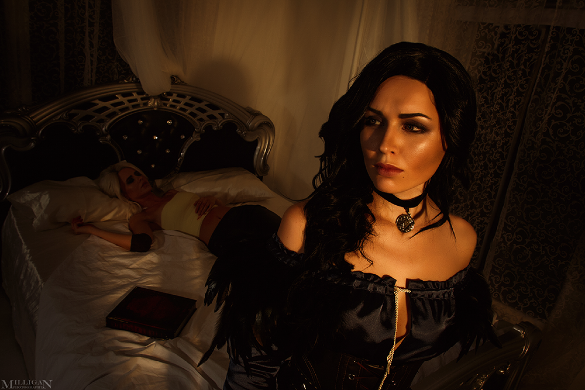 Cosplayer in Image of a Character Yennefer of Vengerberg from the Game or  Film the Witcher in Winter Forest at Sunset Editorial Stock Photo - Image  of dnipro, netflix: 172111433