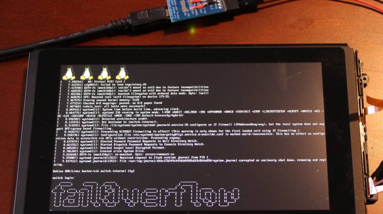 Hackerek egy működő linuxos táblagépet csináltak a Nintendo Switchből bevezetőkép