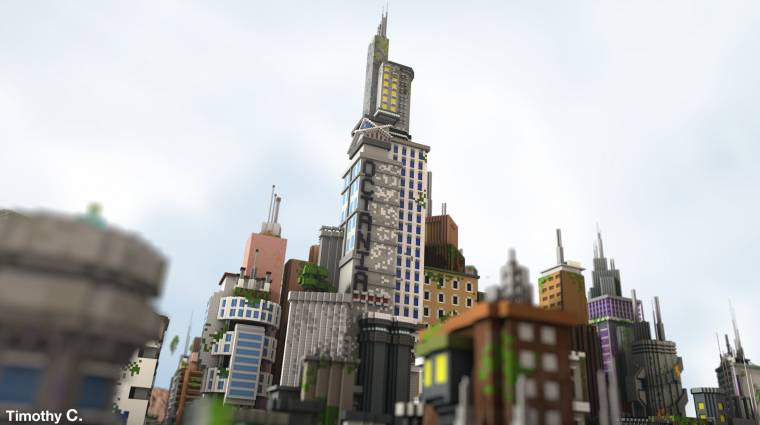 Ezt a várost egy profi Minecraft építőcsapat rakta össze bevezetőkép