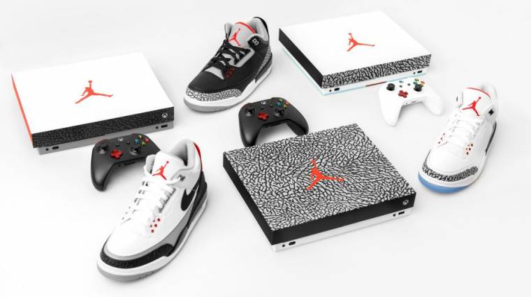 Air Jordan festésű Xbox One X-eket tervezett a Microsoft bevezetőkép