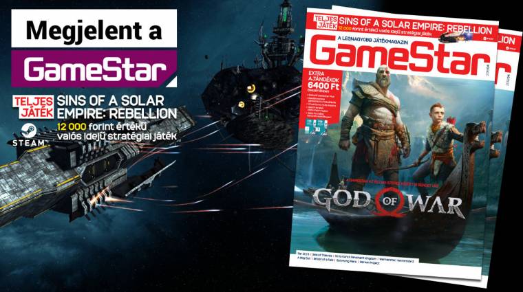 Istenek, szektások és a világűr végtelenje a 2018/04-es GameStar magazinban bevezetőkép