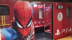 A Sony egy egész metrót szentelt a Pókembernek kép