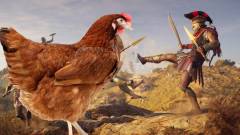 Napi büntetés: a csirkék az Assassin's Creed Odyssey játékosok legnagyobb ellenfelei kép