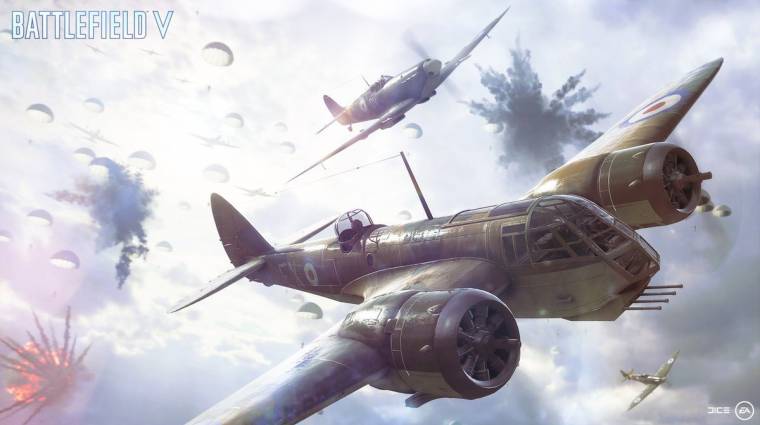 Battlefield V - repülőről ugrunk ki az új játékmódban bevezetőkép