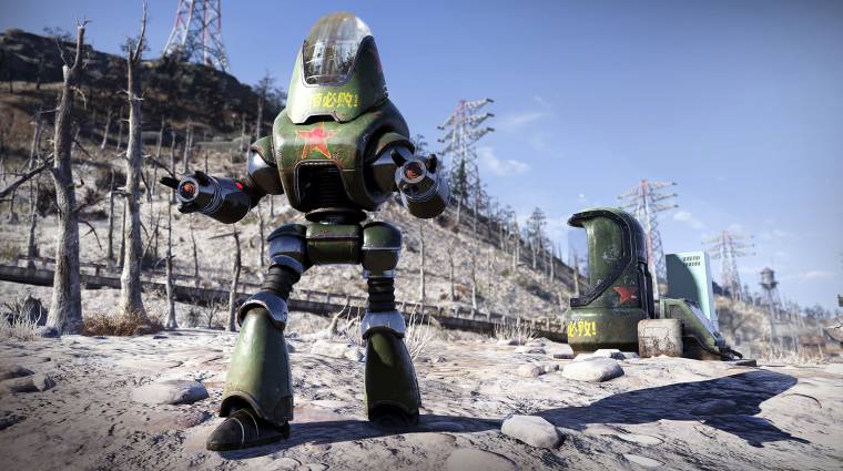 A Fallout 76 egyik robotját csak a kommunista propaganda érdekli, semmi más bevezetőkép