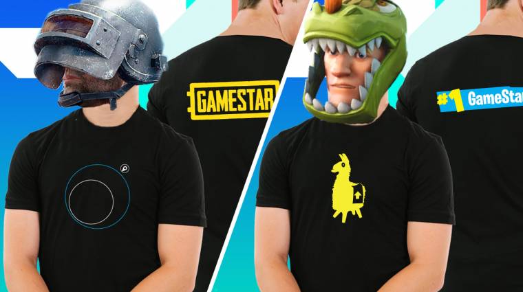 Már online is rendelhetők a PUBG-s és Fortnite-os GameStar pólók! bevezetőkép