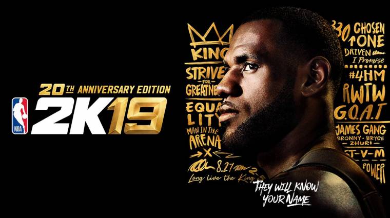 NBA 2K19 megjelenés - ősszel érkezik a játék, egy ismerős arccal a borítón bevezetőkép