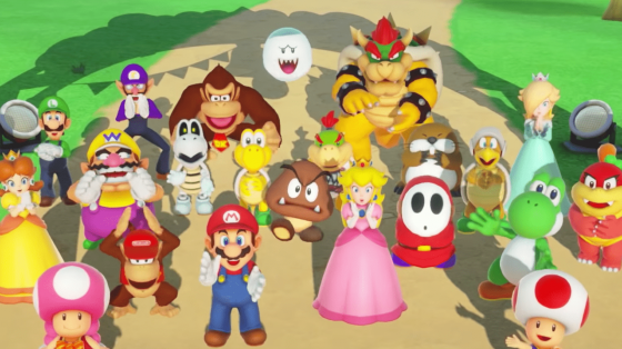Super Mario Party infódoboz
