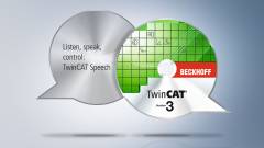 TwinCAT Speech: létesítmények üzemeltetésének és karbantartásának megkönnyítése beszédbeviteli és hangalkotó képességekkel kép