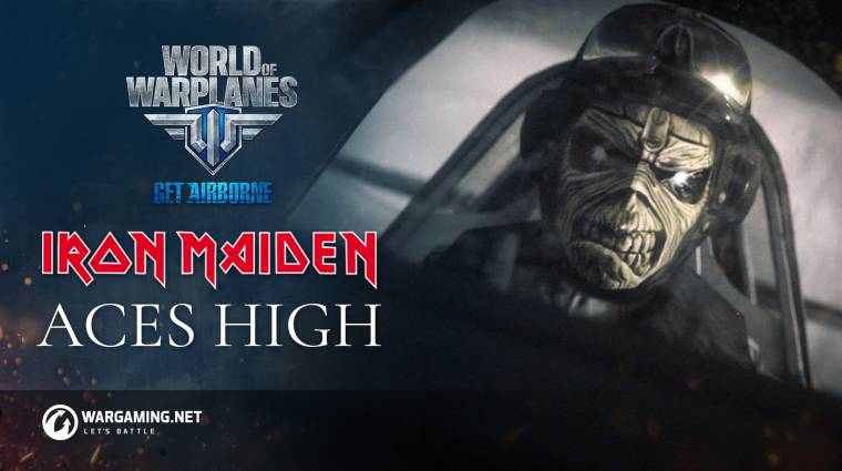 Az Iron Maiden frontemberével készített videoklipet a World of Warplanes csapata bevezetőkép