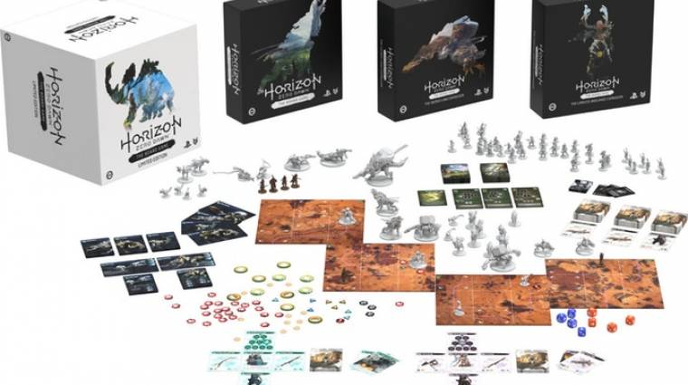 A Horizon Zero Dawn társas Kickstarter célja 2 óra alatt teljesült bevezetőkép