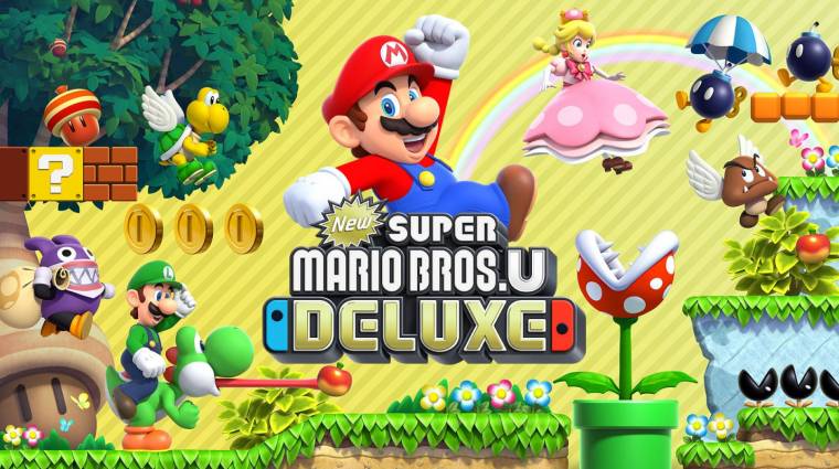 Megjelent a New Super Mario Bros. U Deluxe, és máris az élen nyitott bevezetőkép
