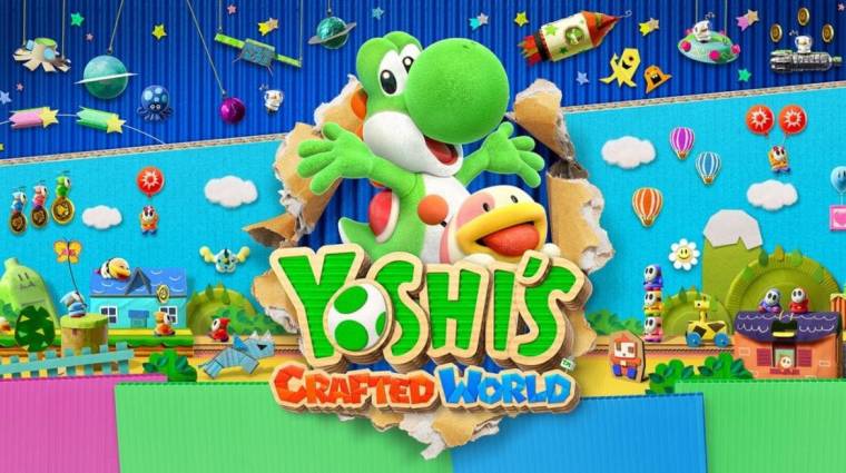 A Sekirót és a The Division 2-t is lenyomta a Yoshi's Crafted World bevezetőkép