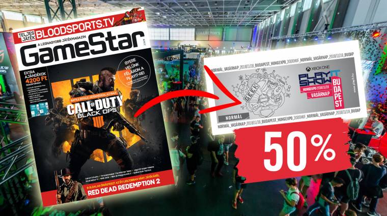 Vásárolj novemberi GameStart és gyere vasárnap féláron a PlayIT-re! bevezetőkép