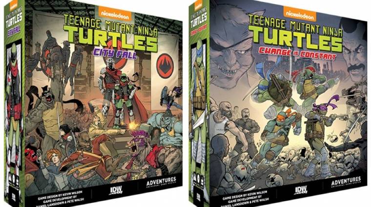 Teenage Mutant Ninja Turtles - új társasjátékok érkeznek jövőre bevezetőkép
