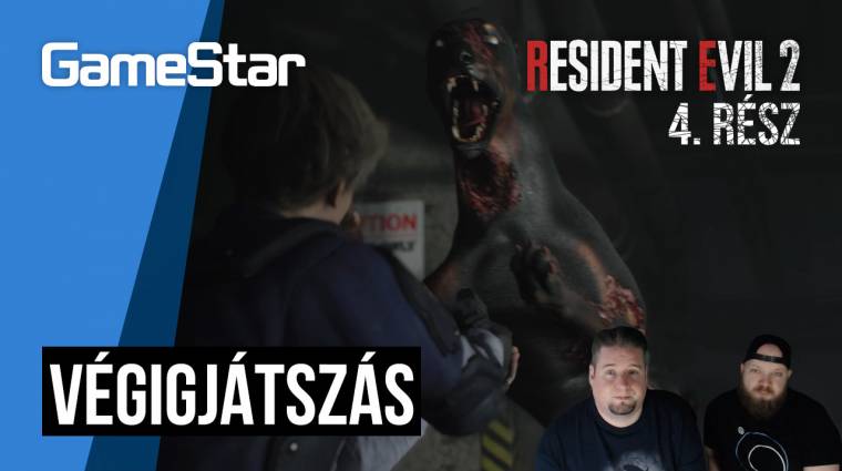 Resident Evil 2 végigjátszás 4. rész - hát persze, hogy vannak zombi kutyák! bevezetőkép