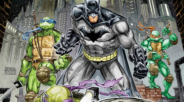 Batman vs. Teenage Mutant Ninja Turtles - animációs feldolgozást kap a képregényes crossover bevezetőkép
