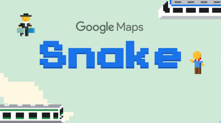 A Google Térképre költözött a klasszikus kígyós játék kép