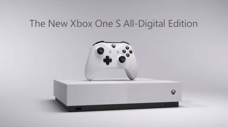 Hivatalosan is bemutatták az Xbox One S All-Digital Editiont bevezetőkép