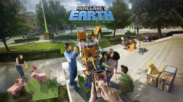 Minecraft Earth - a legújabb trailer elmagyarázza a játékmenet lényegét bevezetőkép
