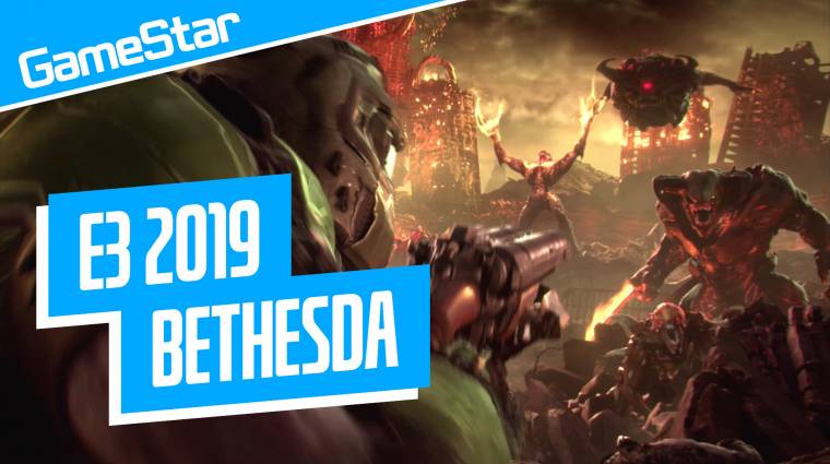 E3 2019 Bethesda esélylatolgatás - robbanó démonok és lángoló nácik bevezetőkép