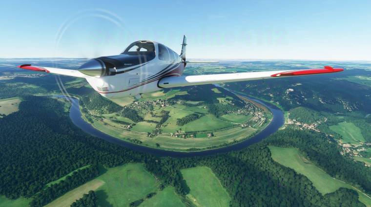 Újabb gyönyörű képeken a Microsoft Flight Simulator bevezetőkép
