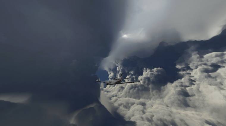 A Microsoft Flight Simulator játékosai a virtuális térben követik az Ida hurrikánt bevezetőkép